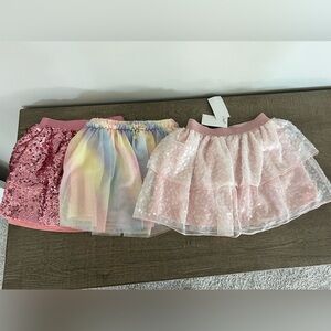 H&M sequin skirts